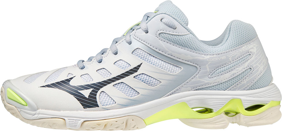 Mizuno Wave Voltage Dames - Sportschoenen - Volleybal - Indoor - grijs