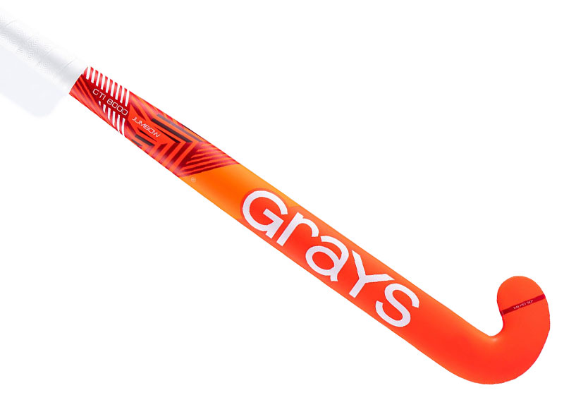 Grays GTI 8000 Jumbow Indoor - Hockeysticks - rood