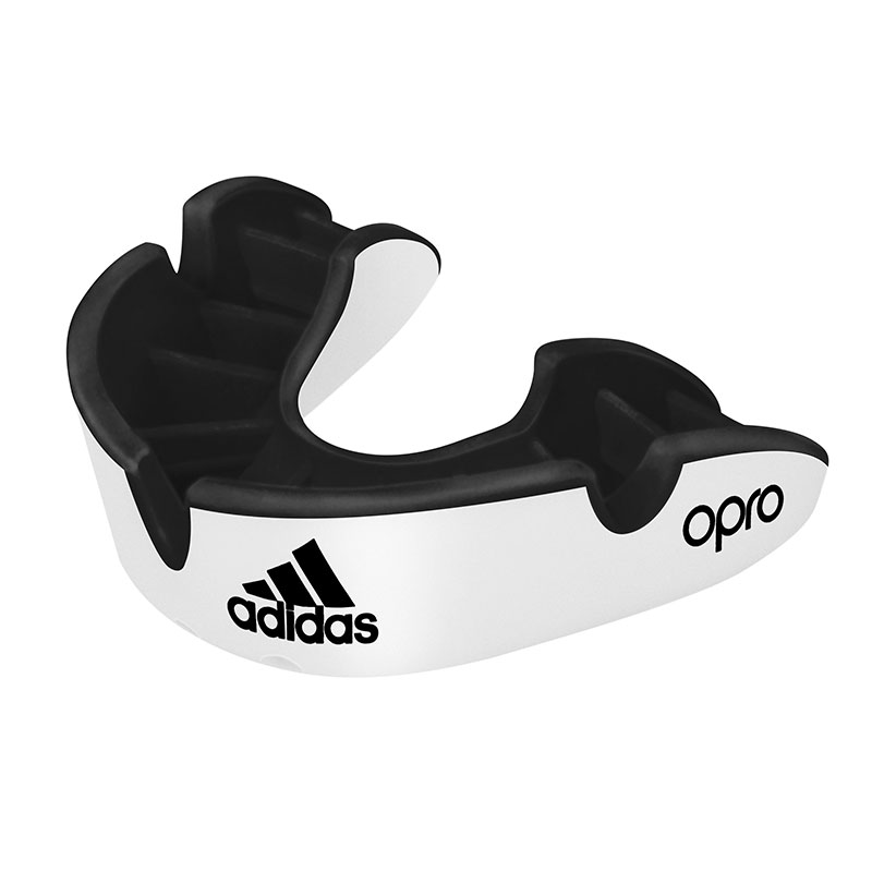 adidas gebitsbeschermer OPRO Gen4 Silver-Edition Wit Senior