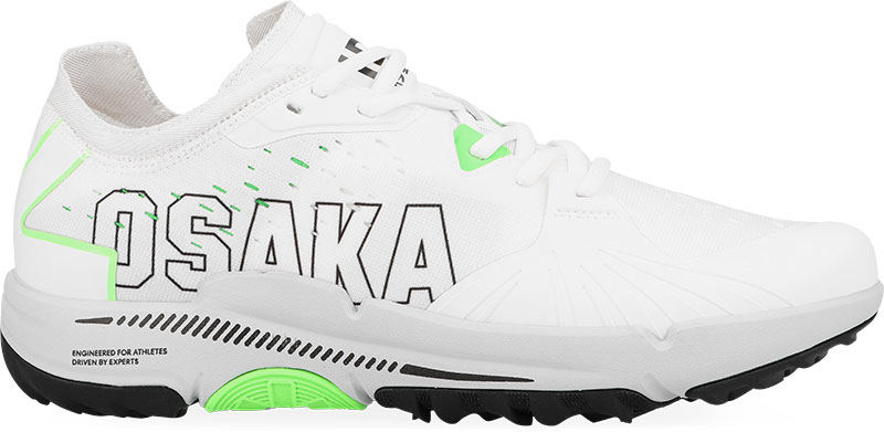 Osaka iDo Mk1 - Sportschoenen - Hockey - TF (Turf) - White/Black/Green