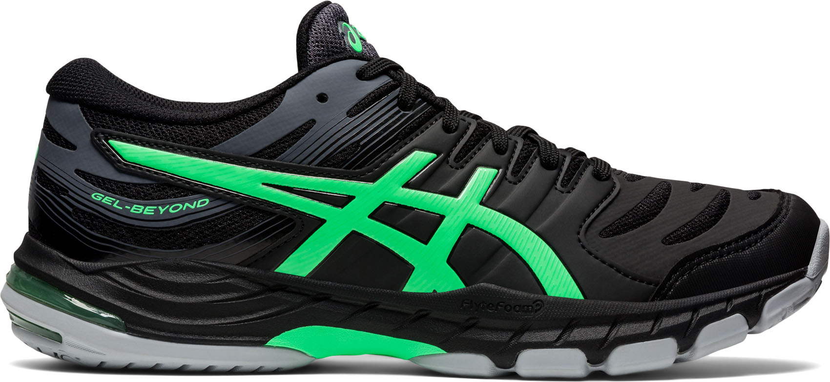 ASICS Gel-Beyond 6 - Sportschoenen - Volleybal - Indoor - zwart/groen