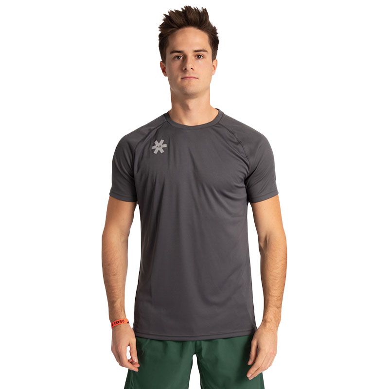 Osaka Training T-Shirt / Tee Donkergrijs Heren XL