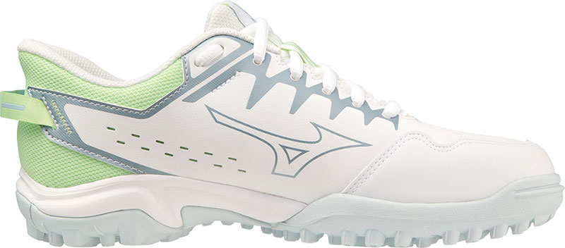 mizuno Wave Lynx 2 Jr.(C) - Whte/gridge/patinagreen - Hockey - Hockeyschoenen - Veld